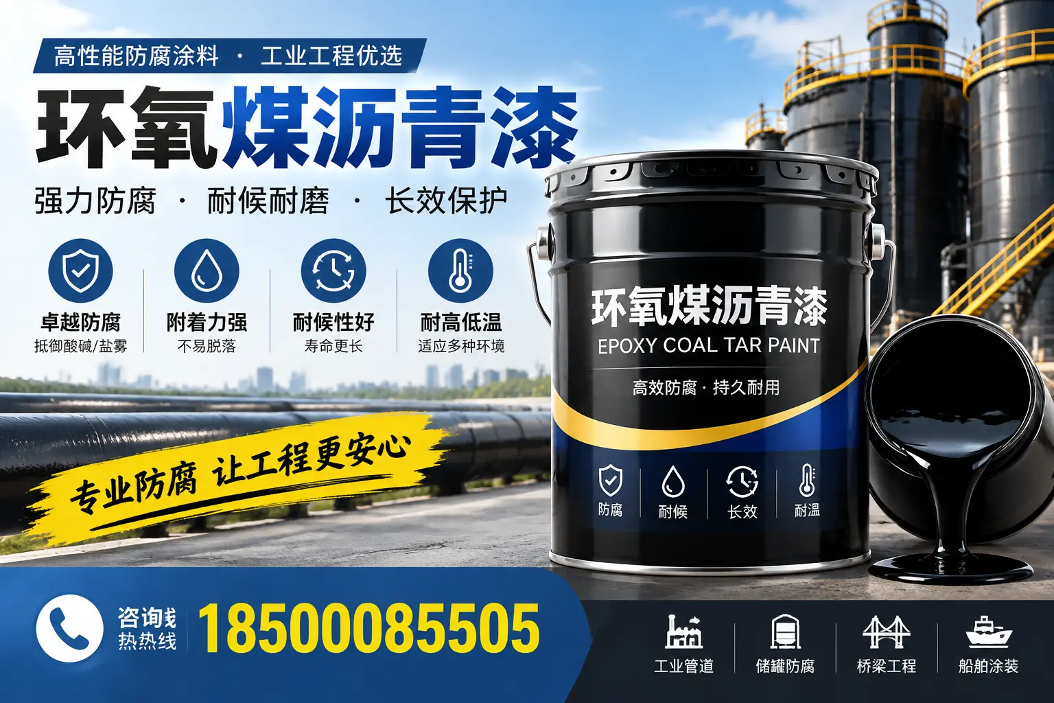 环氧煤沥青漆的施工方法与注意事项，确保在乐东顺利完成